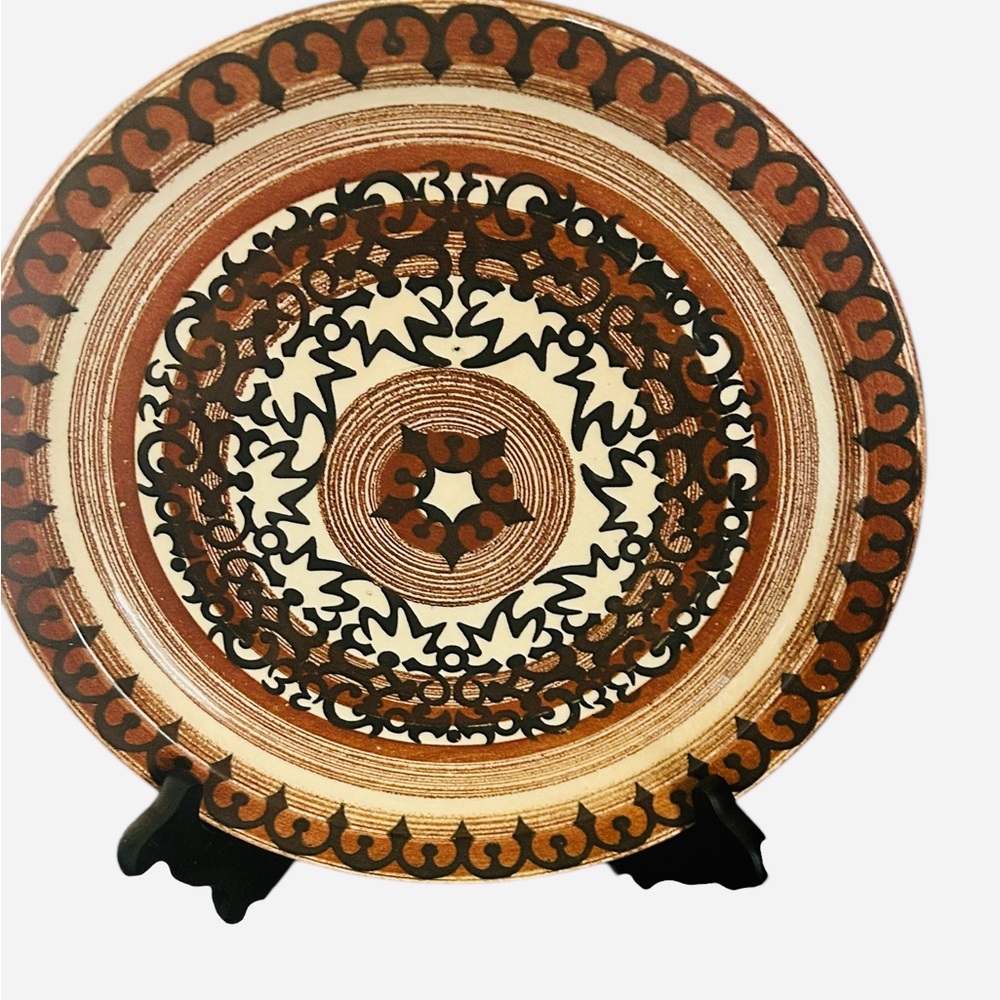 Mount Clemens MCM Perma-Stone Underglaze China Co. Made USA 10.5” Grandmacore